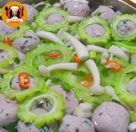 Lẩu khổ qua cá thác lác